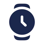 Watch Round SVG Icon